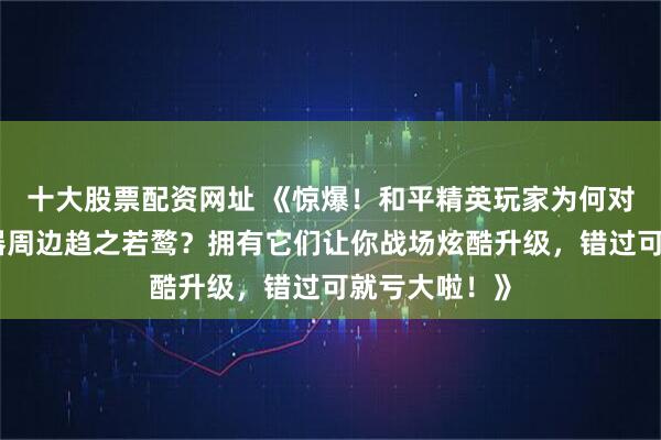十大股票配资网址 《惊爆！和平精英玩家为何对这些传奇武器周边趋之若鹜？拥有它们让你战场炫酷升级，错过可就亏大啦！》